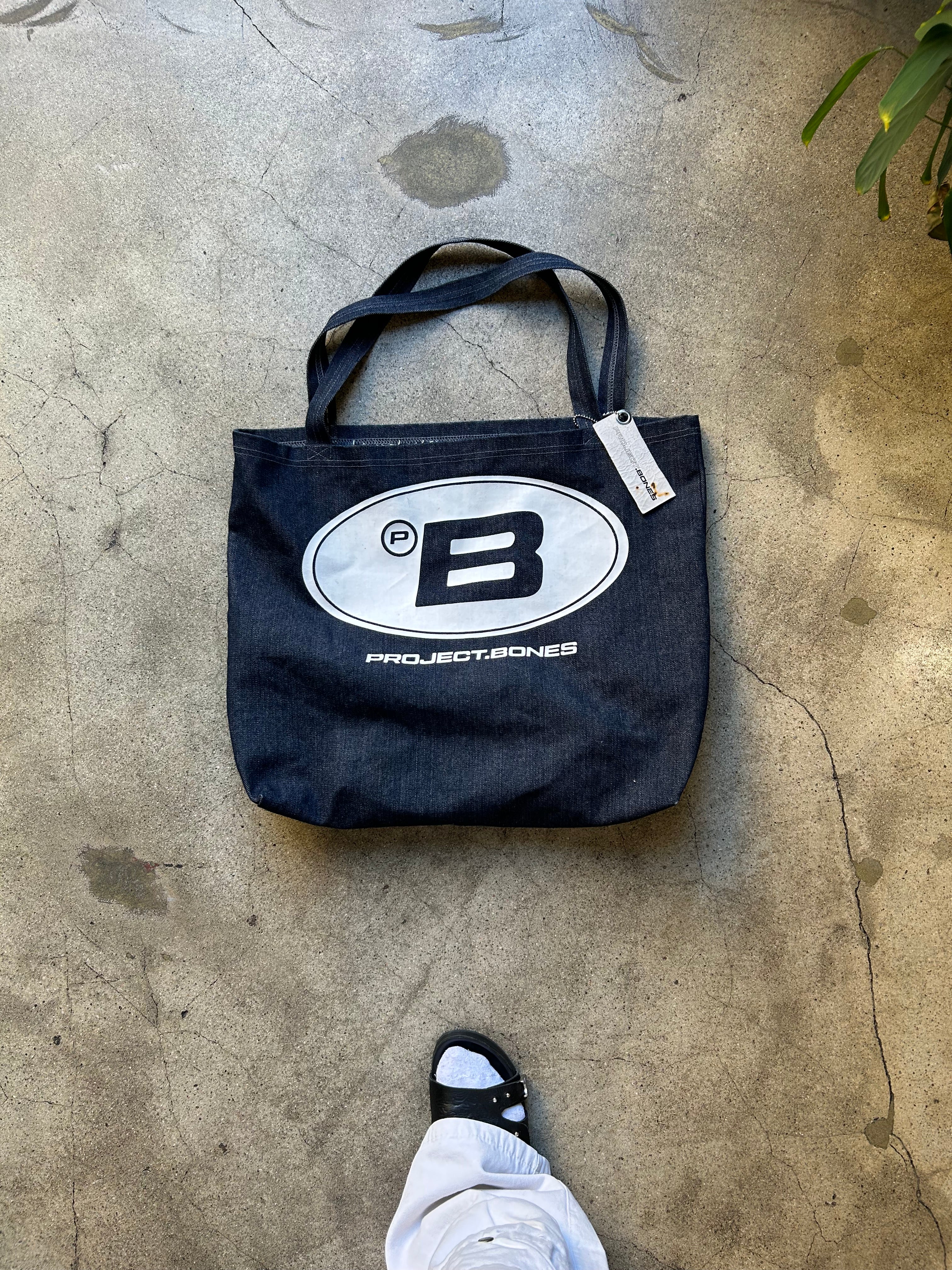 CORE LOGO DENIM TOTE